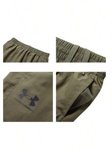 Under Armour Men's UA Rival Wvn Windbreaker Pnt Woven Breathable Running Casual Pants 1390150-390 - Dark Green - View 7