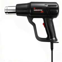 Heat Gun Kit, Fast Heating Dual-Temperature  Hot Air Tool For Welding, Paint Removal, Adhesive Softening, Shrink Wrapping, Plastic Bending & Rusted Bolts Loosening - Ideal For DIY, Car Wraps & Home Repairs. - Standard Model - View 7