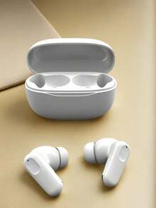 TWS Bluetooth In‑Ear Earbuds With Charging Case, Hi‑Fi Stereo Sound Effect, Hands‑Free Call Support, Lightweight Ergonomic Design For Daily Life - White - View 2