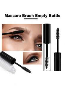 1/5 Piezas Tubo de Máscara Vacío de 10ml, Contenedor de Cosméticos de 0.34 Oz, Herramienta de Maquillaje Reutilizable Botella de Máscara, Maquillaje, Tocador, Viaje, Accesorios de Maquillaje, Viaje, Ganga, Artículos Esenciales de Viaje/ - Multicolor - Ver 2