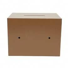 YUNRUX Small Cash Box With Deposit Slot, Money Safe, Cash Safe For Cabinets, Security For Home And Office - C - 查看 5