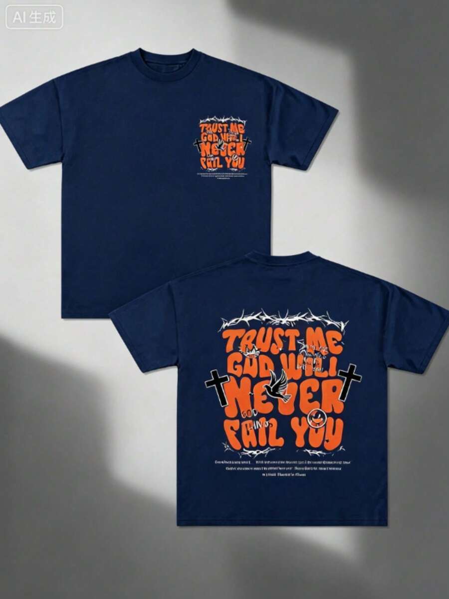 Women T-Shirts - Navy Blue - View 1