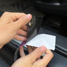1pc Car Threshold Decoration Strip With Diamond Inlay Car Threshold,Car Anti-Collision Tape Door Edge Sticker DIY Car Accessories - A - View 6
