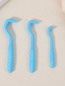 3pcs Pet Tick Removal Tool Set, Flea Removal Hook, Dog & Cat Grooming Tools - Multicolor - View 8