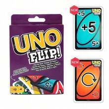 Mattel 1Set UNO Officially Licensed Classic Color Number Match Card Game 112PCS Customizable Erasable Wild Cards Party Gift For Friends Classmates - Multicolor - View 12