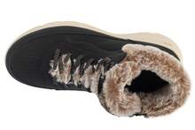 Skechers Glacial Ultra - Mountain Muse - Black Womens Winter Shoes - Black - View 3