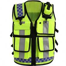 High-Visibility Vest - Olive Green - View 2