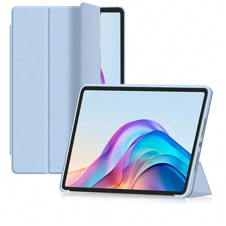 3-Fold Tablet Protective Case A16, Compatible With IPad 11th Gen Tablet Protective Case, Matte TPU Soft Shell Anti-Drop/Anti-Fall/Minimalist/Casual Hot-Selling Foldable Tablet Protective Case, Compatible With IPad 8th Gen 10.2", 9th Gen 10.2", 10th Gen Tablet Protective Case, Pad 2 11"/Pad SE 11" 2023 Tablet Protective Case