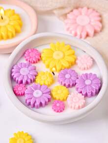 3D Flower Keychain Silicone Mold, DIY Creative Flower UV Epoxy Resin Casting Mold, Candle Mold, Gift For Women, Friend Gift, Home Decor - White - View 8