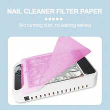 200/100/50pcs Nail Dust Collector Filter Paper, Nail Dust Collector Cleaning Paper Filter, Anti-Dust Replacement Filter Paper, Nail Machine Dust Removal Accessories - Multicolor - View 7