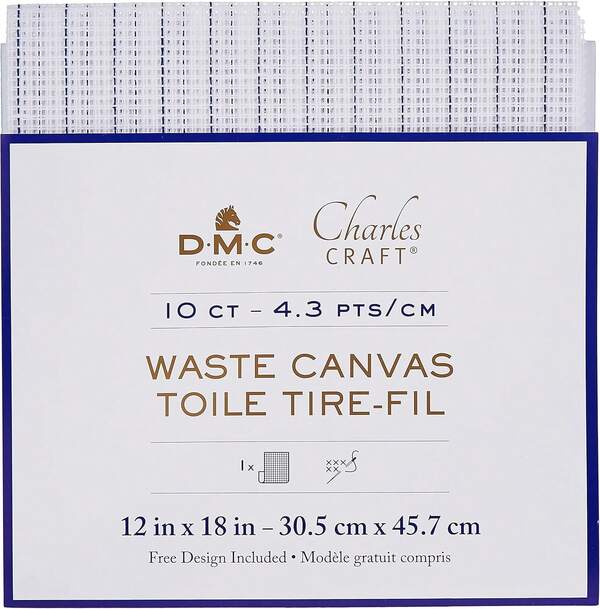 DMC CR9113 Waste Canvas, 12 By 18-Inch, 10 Count