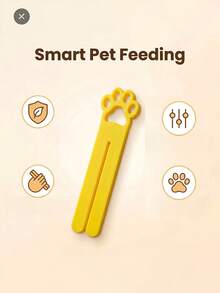 Cat Food Squeezer Tool With Open Design, Universal For Various Bag Sizes, Cat Food Dispenser, Portable Cat-Shaped Meat Paste Bag Squeezer, Ergonomic Handle Design, Durable PETG Material, Easy To Operate, Easy To Clean - One Size Fits All - View 7