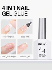 AILLSA 2pcs/Set 15ml Gel Kuku, Membutuhkan Pengeringan UV, Set Kutek Gel Cepat Kering, Cocok Untuk Manikur Rumahan atau Hadiah untuk Wanita - 2pcs - View 8