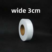 63Meters Roll Double-Sided Non-Woven Interlining Adhesive Fabric Cloth Iron On Hem Tape Interlining Web DIY Sewing Crafts - A - View 18