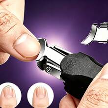 VCHOSE Thick Nail Clipper Set, Fingernail And Toenail Trimmers, Ultra-Sharp Stainless Steel Tools, Wide Mouth Design Suitable For Thick Nails, Universal For Men, Women, Children And Elderly, 2/3/5/6 Pieces Set - Multicolor - View 4