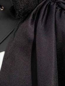 1pc Ball Of Death Costume, Cape, Medieval Hooded Cloak, Wizard Robe – For Role-Playing At Parties - Multicolor - View 6