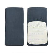 1pc Solid Color Poang Chair Cover, Jacquard Elastic Seat Cover, All-Season Universal Cushion Protector, Suitable For Home Bedroom - Chair Covers - View 5