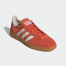 Adidas Originals HANDBALL SPEZIAL Comfortable Versatile Mid-Top Sneakers Unisex - Brick Red - View 8