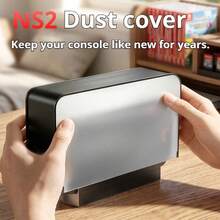 Dust Cover Compatible With Switch 2, Keeps Console Like New, High Transparency Matte, Anti-Oxidation, Long-Term Placement Resistant To Yellowing - View 1