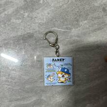 Móc khóa acrylic hoạt hình ENCHIN treo túi, phụ kiện trang trí, vật phẩm merchandise người nổi tiếng - Nhiều màu - Xem 11