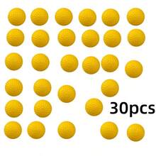 30pcs Golf Practice Balls, 41mm Hollow Design, Suitable For Indoor Use, Perfect For Training And Practice, Golf Training Equipment, Smooth Surface - Multicolor - View 5