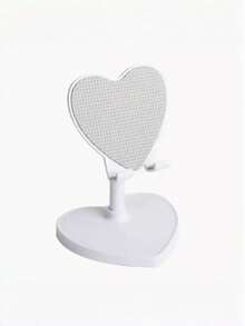 Heart-Shaped Phone Stand, Adjustable Multi-Function Non-Slip Desktop Holder, Suitable For Desk, Ideal For Watching Movies And Live Streaming In Dorm, Suitable For Labor Day Office Use And Autumn Dorm Decor - F - View 11