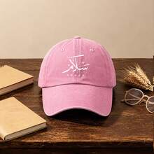 1pc Gothic-Style Casual , Letters Printing, Unisex Fashion, Provides Shade & Sun Protection, Perfect For Outdoor Activities. - Multicolor - View 6