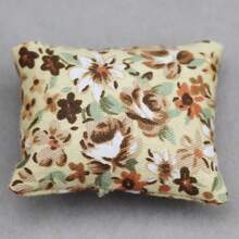 Mini Throw Pillow, Dollhouse Miniature Home Decor Sofa Bedroom Scene Cushion Prop Model Accessory, 1:12 Dollhouse Accessory Throw Pillow Doll Model Accessory, DIY Fabric Sofa Throw Pillow Photography Prop Decoration - Multicolor - View 13