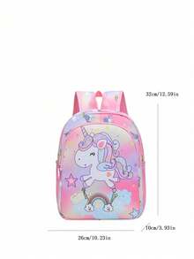 全新恐龍造型尼龍材質休閒簡約後背包，附拉鍊與可調節肩帶，適合購物與旅行，可輕鬆收納日常必需品，百搭時尚，適用多種風格與場合，風格適配力強 - 獨角雙肩包 - 查看 4