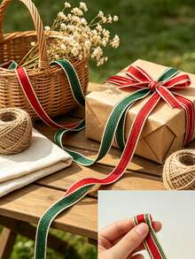 1PC Designer Inspired Ribbon, Classroom Teacher Supplies Ribbons For Crafts, Scrapbook Supplies & Party Supplies, Ideal For Handmade Decorative Bows - A - View 5