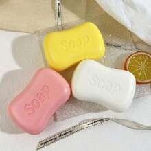 1 pieza Juguete antiestrés con forma de jabón realista, de rebote lento, suave y duradero, para aliviar el estrés en la oficina, el estudio y el escritorio, regalo calmante para amigos en su cumpleaños, estilo y embalaje aleatorios - Multicolor - Ver 9