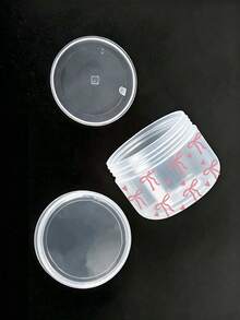粉色蝴蝶結旅行分裝瓶，適用於面霜、乳液及其他護膚產品，可重複使用，適合卸妝乳、泥膜、身體乳、護手霜等，海灘、夏季、郵輪及各種旅行必備，亦是送給朋友、家人、閨蜜或同學的完美禮物 - 彩色 - 查看 7