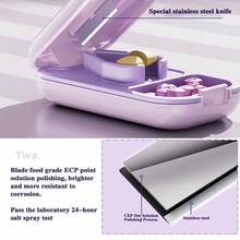 Small Pill Cutter, Suitable For Small And Tiny Pills, Portable Exquisite Pill Cutter, Can Cut Large Pills, Vitamin Tablets, Suitable For Pocket Carry - one-size - View 2