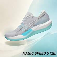 Asics Men Running Shoes - 灰/藍 - 查看 5