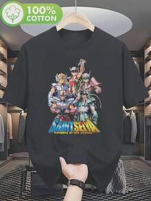 Men T-Shirts - Black - View 1