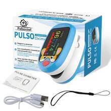 Oximeter & Accessories - Blue and Yellow - View 7