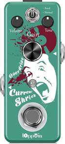 IOppWin Greenizer Dist Tube-Style Distortion Pedal - Dual Mode (Normal/Boost) Hyper-Realistic Guitar Effects W/True Bypass, Metal Housing, Compact - ColorE - View 1