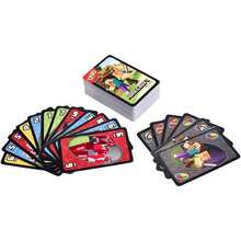 Mattel Games UNO Minecraft 卡牌遊戲，適合兒童、成人、家庭與派對，受電子遊戲啟發的牌組，附特殊規則，2-10 人玩家 - FPD61 - 查看 3