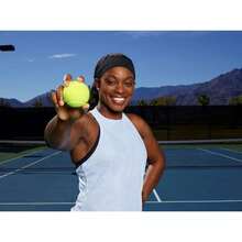 Mesh Bag Tennis Balls - 12pk: Regulation Size, Rubber Material, Adult Tennis Equipment VJQC - 1pcs - View 2