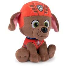 Spin Master Boneka Plush Paw Patrol Zuma dengan Seragam Penyelamatan Air Khas, Cocok untuk Usia 1 Tahun ke Atas, Tinggi 6 Inci - Zuma - View 4