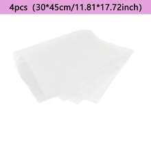 1/4/8pcs Refrigerator Mats, Washable, Waterproof & Oil-Resistant, Suitable For Refrigerator Shelves, Freezer Glass Shelves, Cabinet Drawers, Etc. - White - View 11