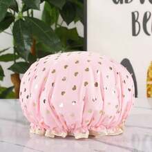 2pcs Heating Cap, For Deep Conditioning, Suitable For Home And Salon Use, Hair Dyeing And Hot Oil Treatment Tool - Multicolor - View 4