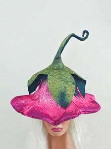 Dawn Light Felt Witch Hat, Suitable For Halloween, Cosplay, Theme Party, Stage Performance Prop Witch Hat - Multicolor - View 7
