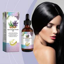 Aceite Esencial para el Cuidado del Cabello con Extracto de Plantas Hoegoa Nutre el Cuero Cabelludo, Champú y Acondicionador, Hidrata el Cabello, Lo Suaviza y Acondiciona. - 1 - Ver 2