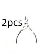 8/6/5/4/3/2/1pc Stainless Steel Multi-Function Cuticle Nippers, Remove Dead Skin, Polish Cuticles, Suitable For Beginners And Professionals For Manicure And Pedicure Care - Multicolor - View 10