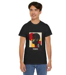 T-Shirt |    |   Spain Football Star |   Adult Soccer Fan Gift - 黑色 - 查看 2