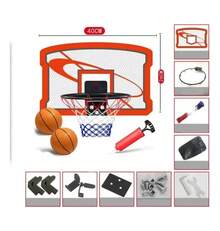 Mini Indoor Basketball Hoop With Electronic Scoreboard - Multicolor - View 3