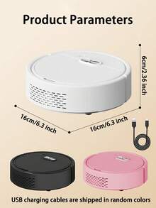 YAIUZGOO 3-In-1 Smart Robot Vacuum, 60mm Ultra-Thin Body, Powerful Suction, 45dB Quiet Automatic Sweeping And Mopping Robot, Suitable For Home Hard Floors, Carpets And Pet Hair - View 3