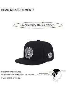 Gorra de béisbol creativa de moda 2026, sombrero de ala plana con bordado del ojo de Dios, sombrero de sol decorativo para uso diario, gorra de malla unisex, sombrero de hip hop - Ojo de Dios - Ver 7