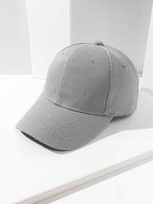 1pc Solid Color Fashion Versatile Sports Casual Men's Baseball Cap - Multicolor - View 17